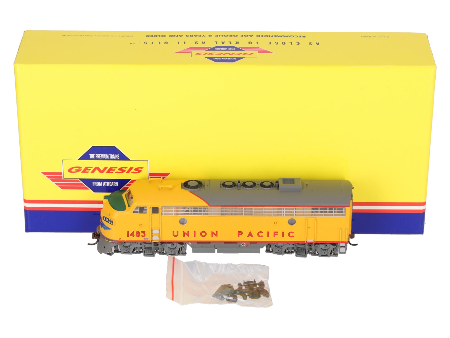 Athearn G1025 HO Union Pacific F-7A Phase 1 Diesel Locomotive #1483 LN/Box