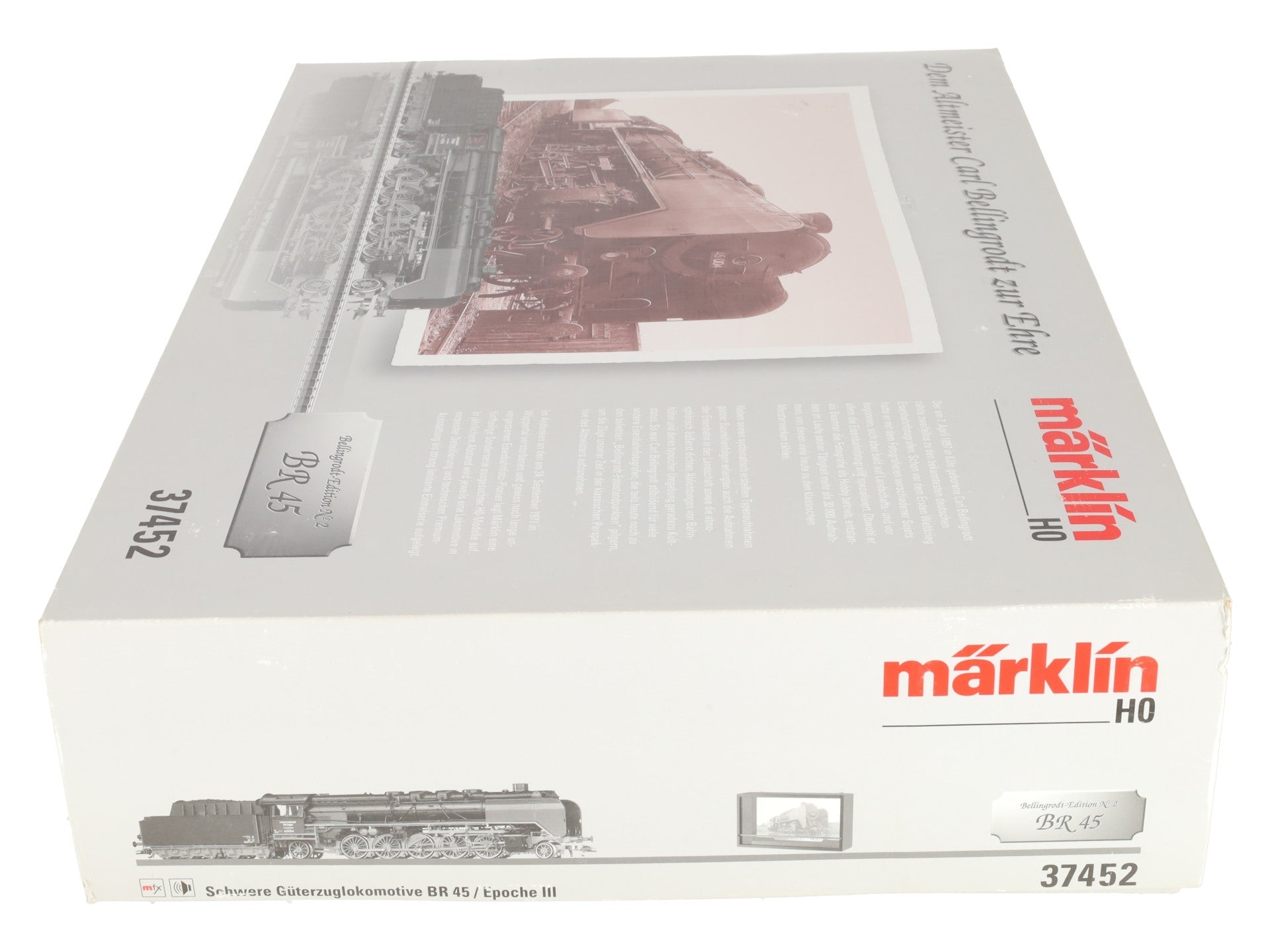 Marklin 37452 Steam Locomotive w/Display Case LN/Box