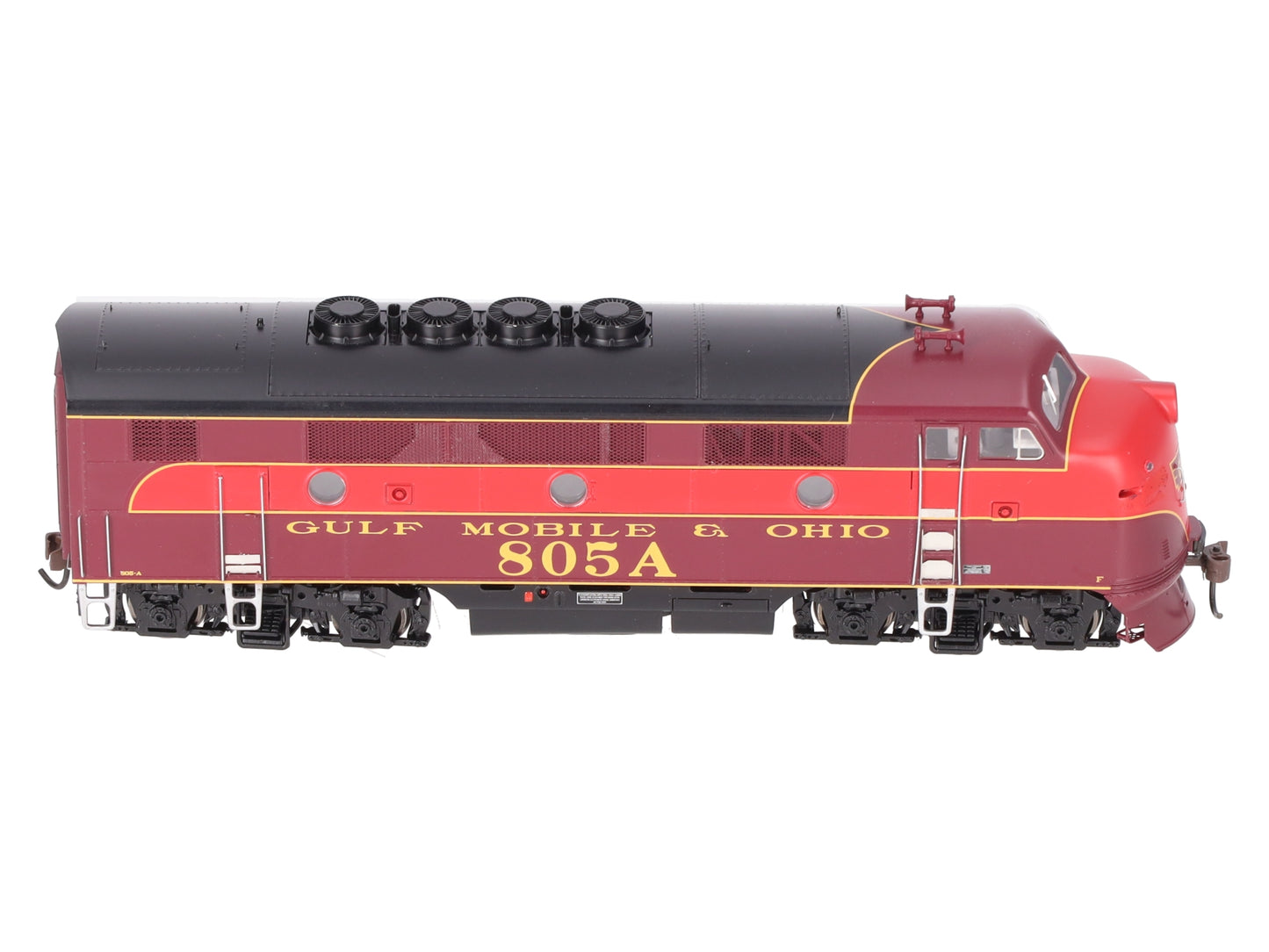 Athearn G2015 HO Scale GM&O EMD F3 Phase I Diesel Locomotive #805A LN/Box