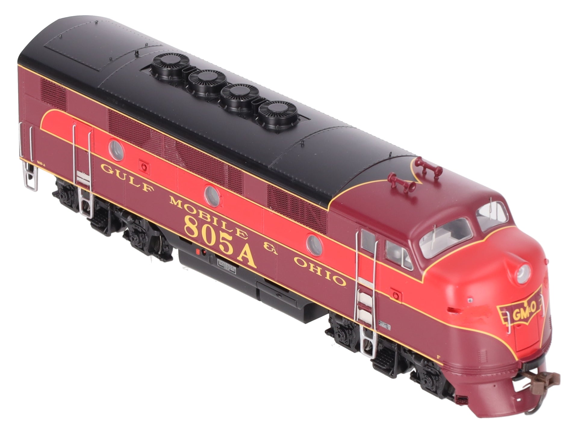 Athearn G2015 HO Scale GM&O EMD F3 Phase I Diesel Locomotive #805A LN/Box