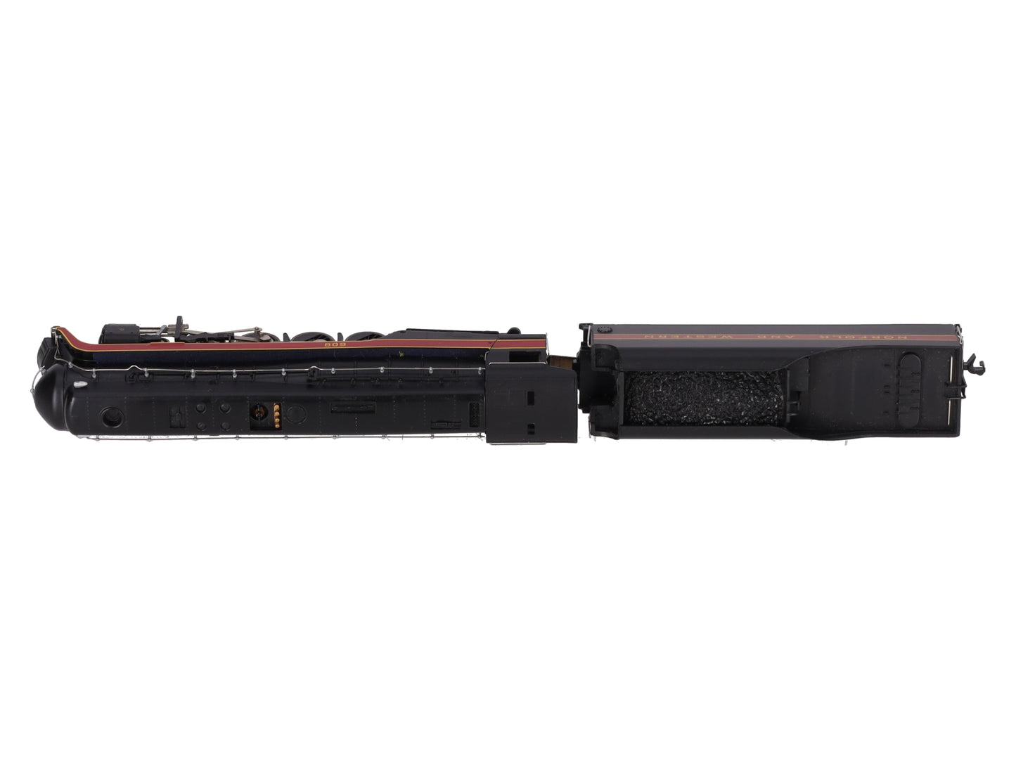 Bachmann 82152 N Norfolk & Western Class J 4-8-4 Steam Locomotive #608 VG/Box
