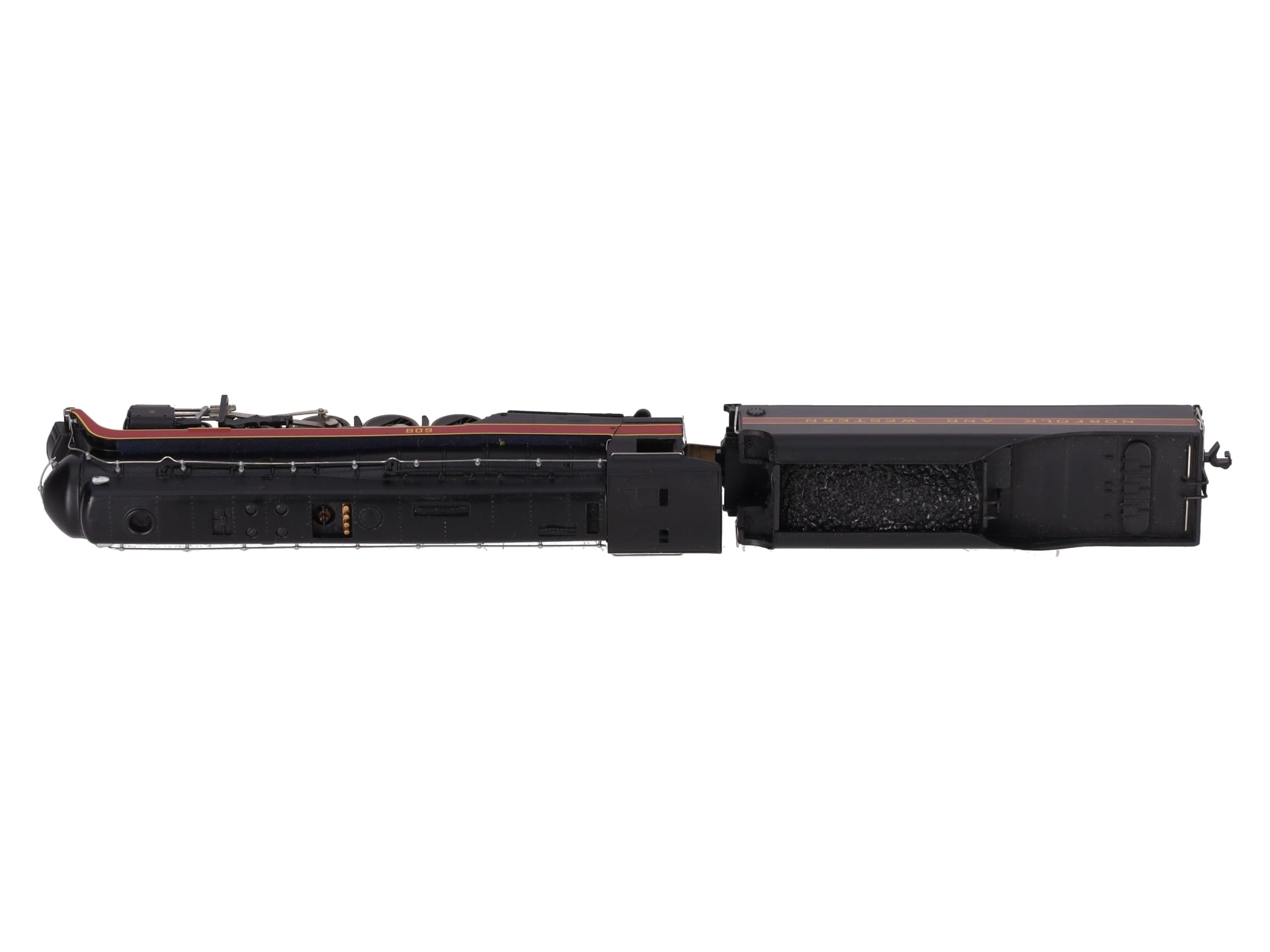 Bachmann 82152 N Norfolk & Western Class J 4-8-4 Steam Locomotive #608 VG/Box