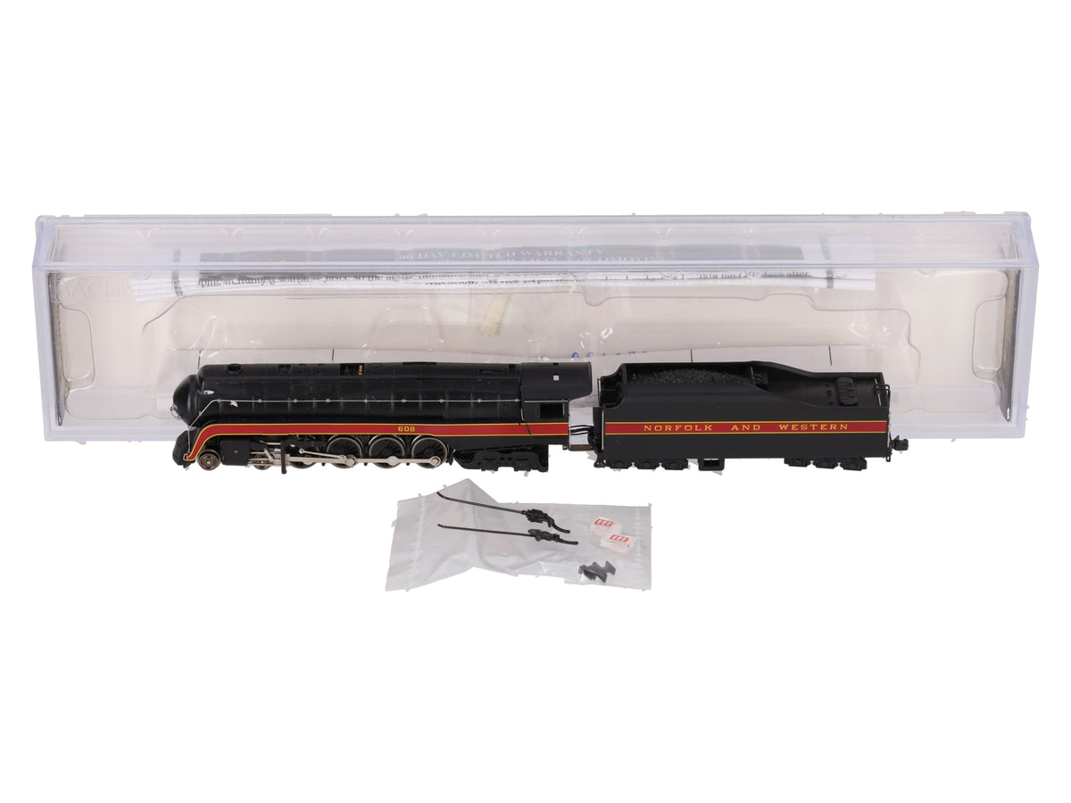 Bachmann 82152 N Norfolk & Western Class J 4-8-4 Steam Locomotive #608