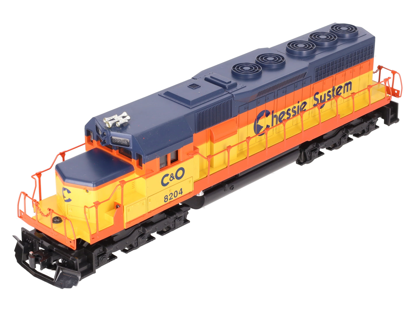 Lionel 6-18204 O Gauge Chessie System SD40 Non-Powered Diesel Locomotive #8204 EX/Box