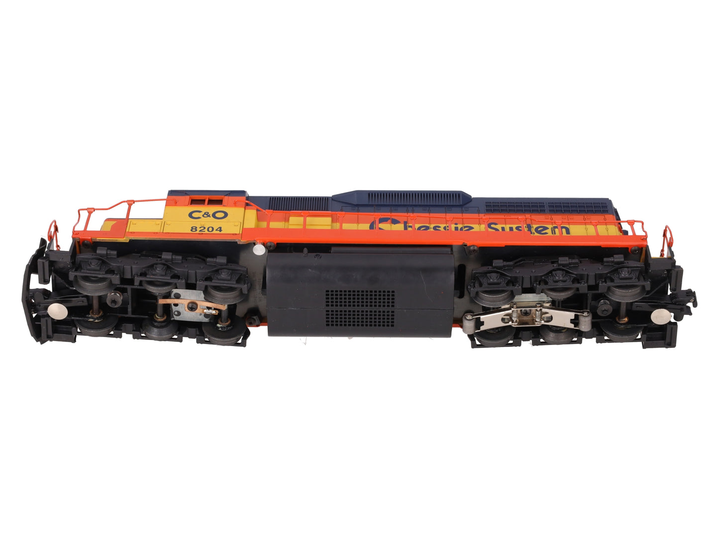 Lionel 6-18204 O Gauge Chessie System SD40 Non-Powered Diesel Locomotive #8204 EX/Box