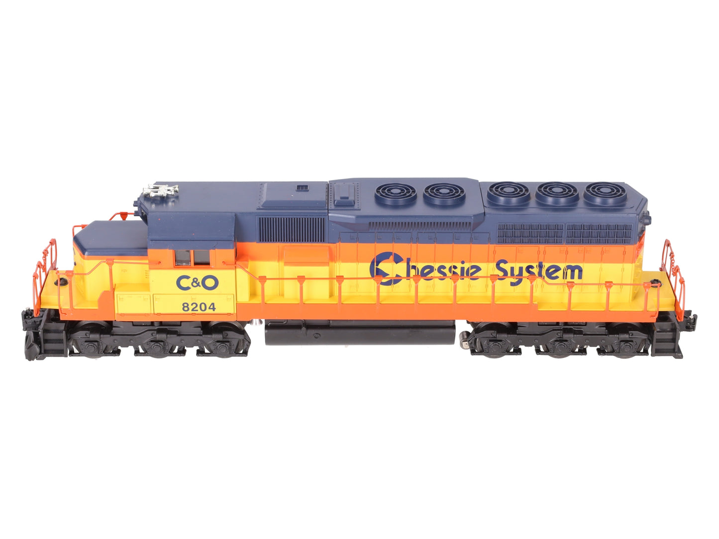 Lionel 6-18204 O Gauge Chessie System SD40 Non-Powered Diesel Locomotive #8204 EX/Box