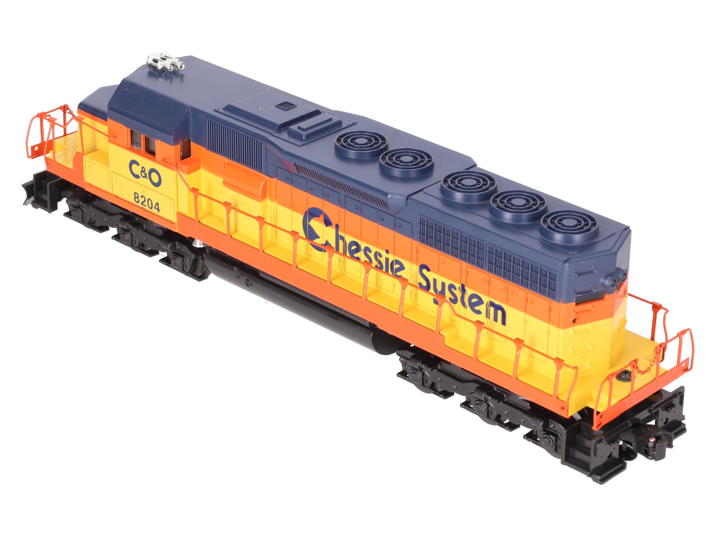 Lionel 6-18204 O Gauge Chessie System SD40 Non-Powered Diesel Locomotive #8204 EX/Box