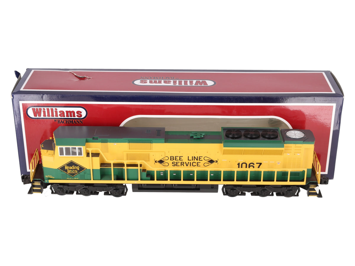 Williams 21834 O Scale Reading NS Heritage SD90 Diesel Locomotive #1067