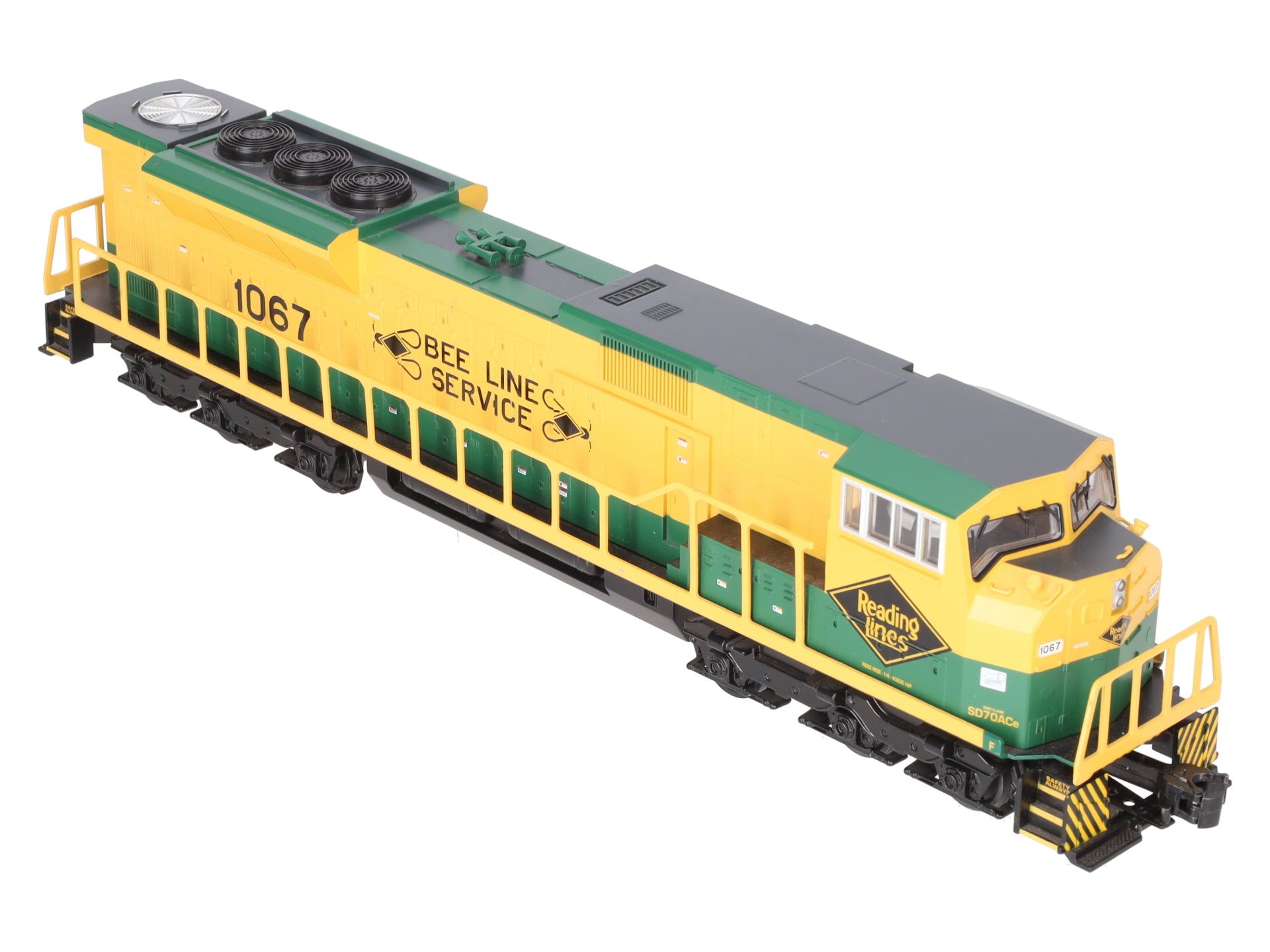 Williams 21834 O Scale Reading NS Heritage SD90 Diesel Locomotive #1067