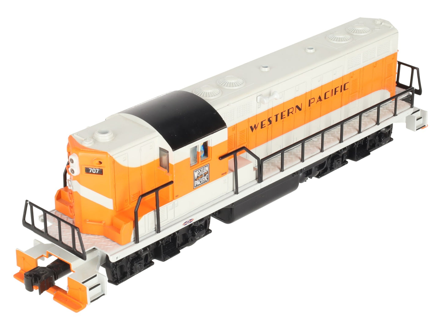 Lionel 6-28360 O Gauge Western Pacific GP-7 Diesel Locomotive #707 EX