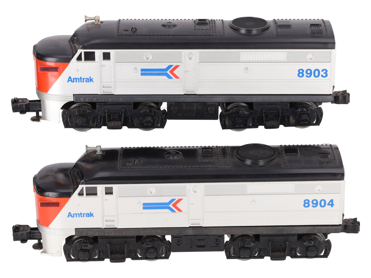 Lionel 6-8903 O Amtrak Alco AA Set Diesel Locomotives #8903 #8904 EX