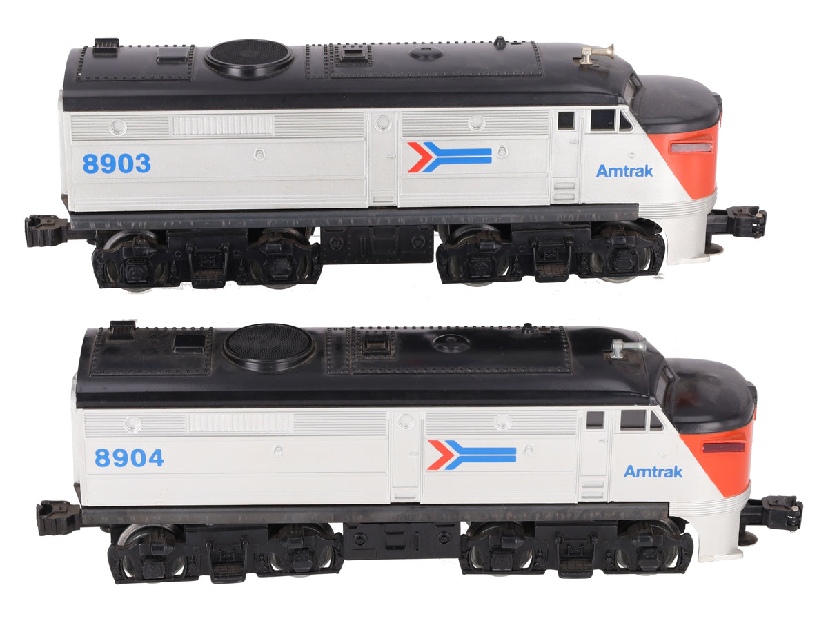 Lionel 6-8903 O Amtrak Alco AA Set Diesel Locomotives #8903 #8904 EX