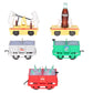 K-Line K1002 Coca-Cola O Gauge Handcar Freight Train Set LN/Box