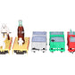 K-Line K1002 Coca-Cola O Gauge Handcar Freight Train Set LN/Box