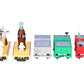 K-Line K1002 Coca-Cola O Gauge Handcar Freight Train Set LN/Box