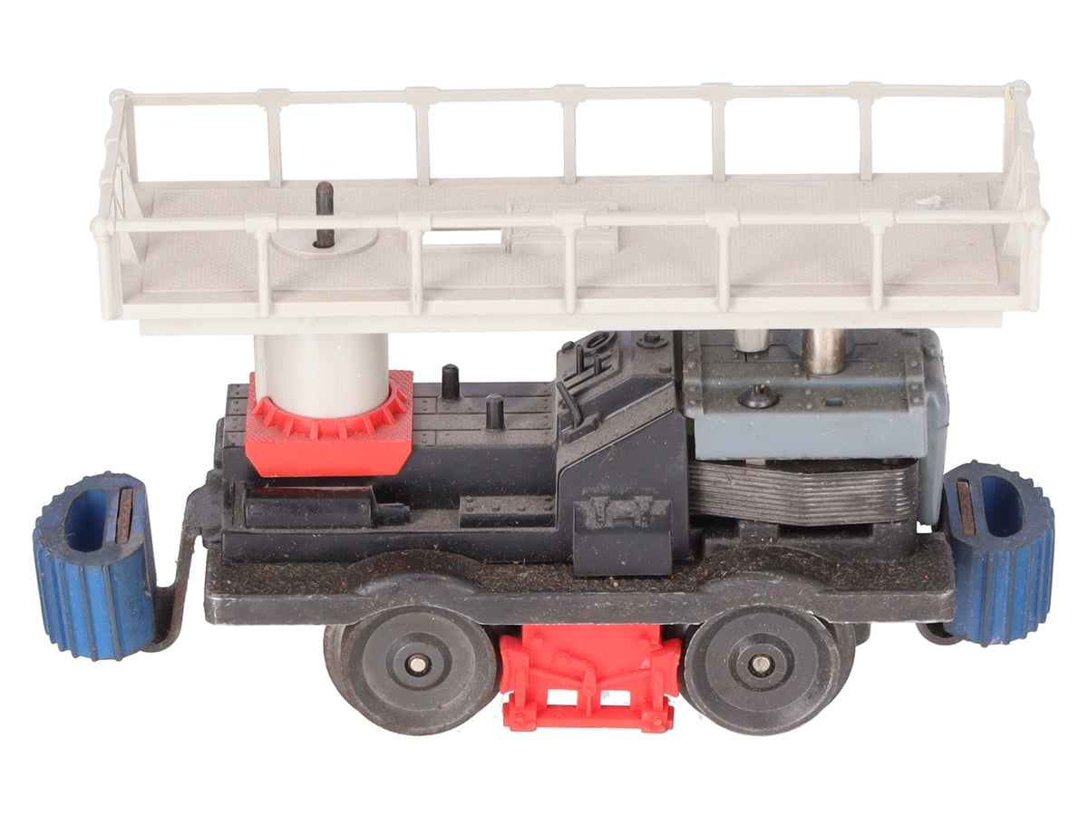 Lionel 69-1 O Gauge Vintage Motorized Maintenance Car with Figure VG/Box