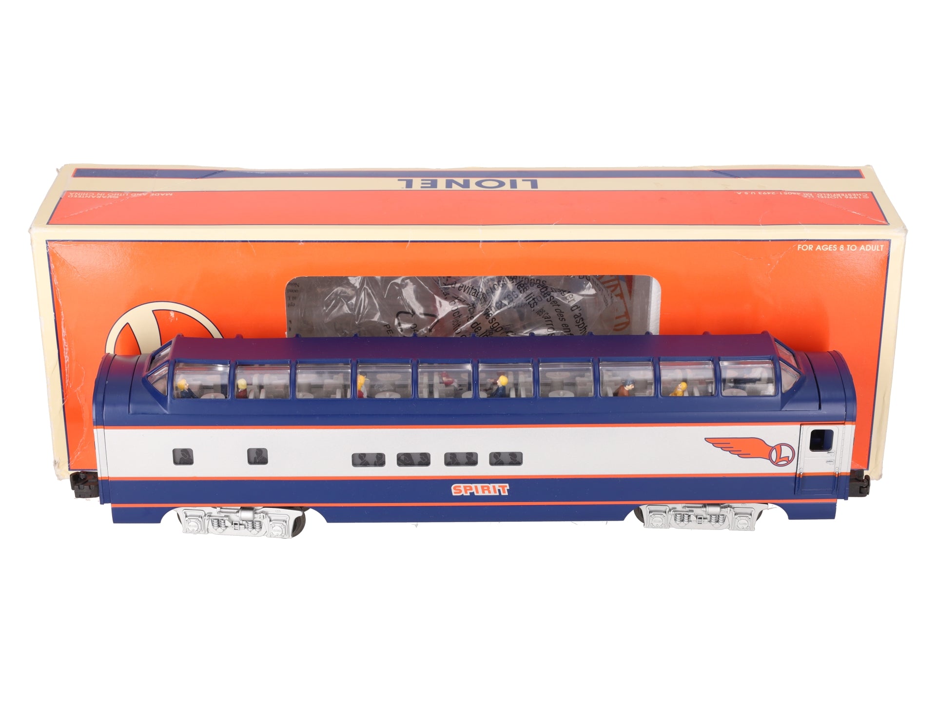 Lionel 6-39110 O Gauge Train of the Century Full Vista Dome Car #1 (Century) EX/Box