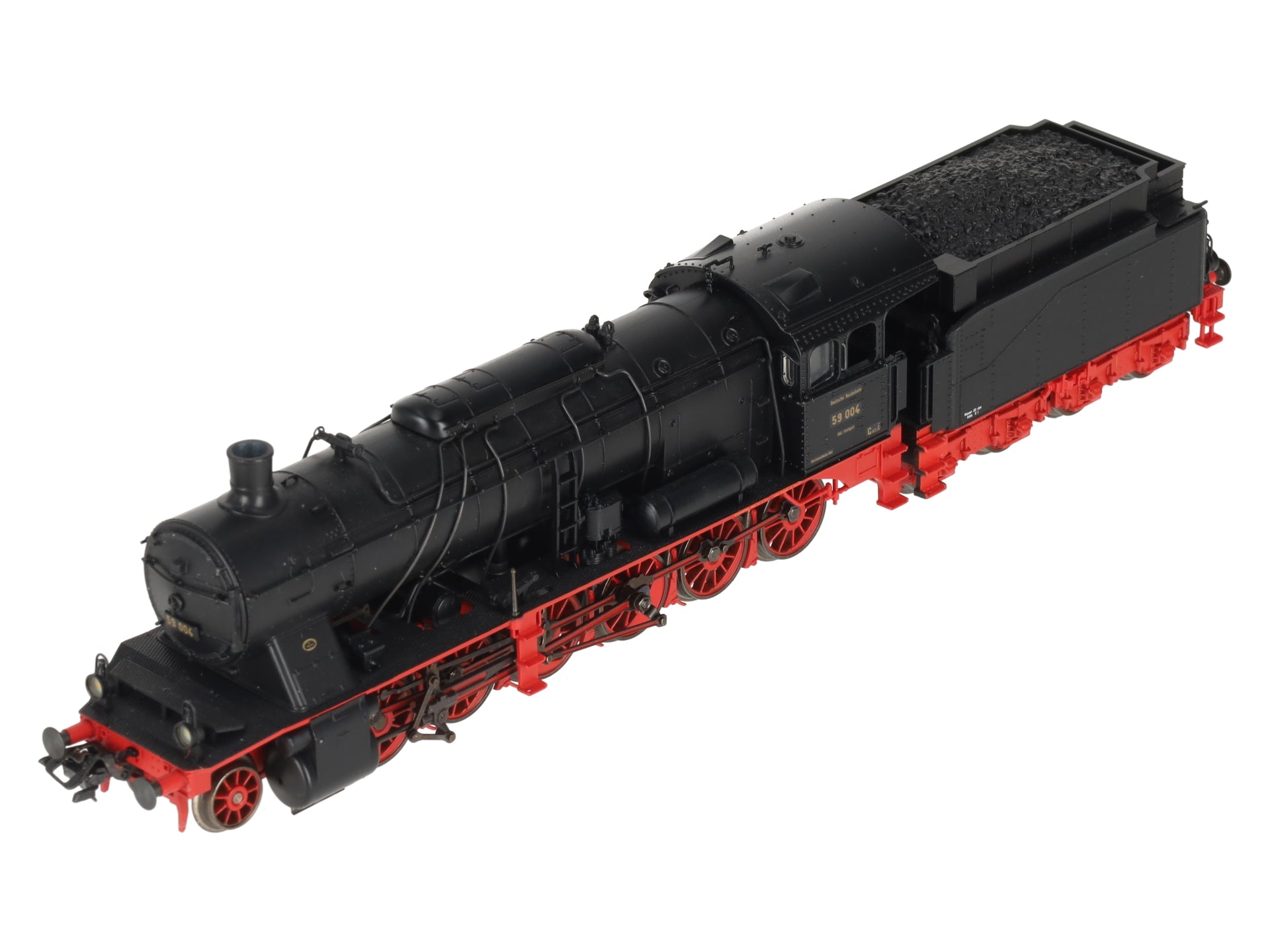 Marklin 37054 HO DRG Digital BR 59 Steam Locomotive3 &Tender w/Display Case EX/Box