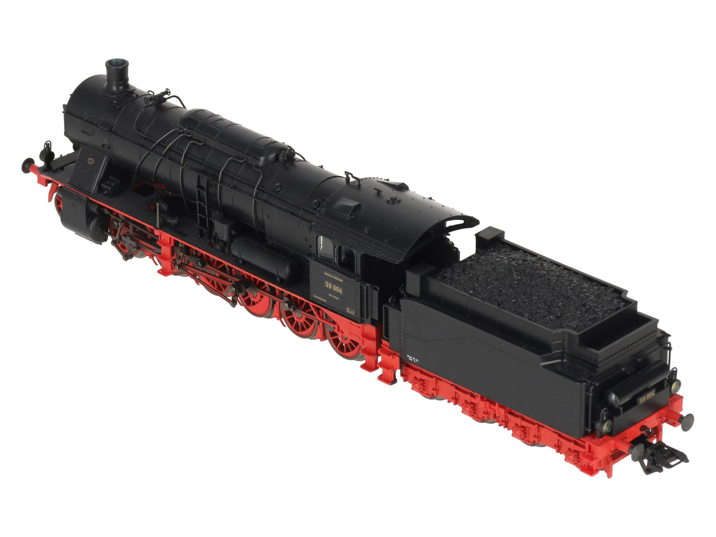 Marklin 37054 HO DRG Digital BR 59 Steam Locomotive3 &Tender w/Display Case EX/Box
