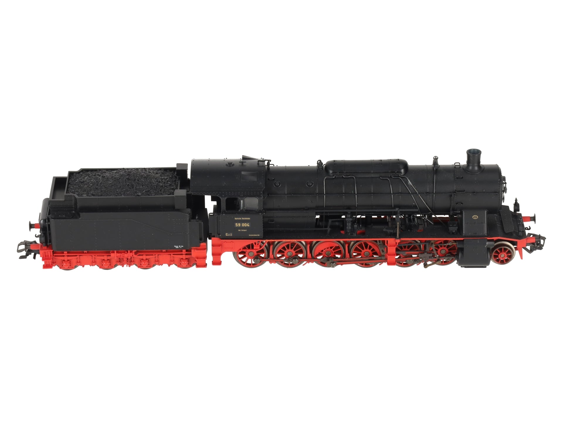 Marklin 37054 HO DRG Digital BR 59 Steam Locomotive3 &Tender w/Display Case EX/Box