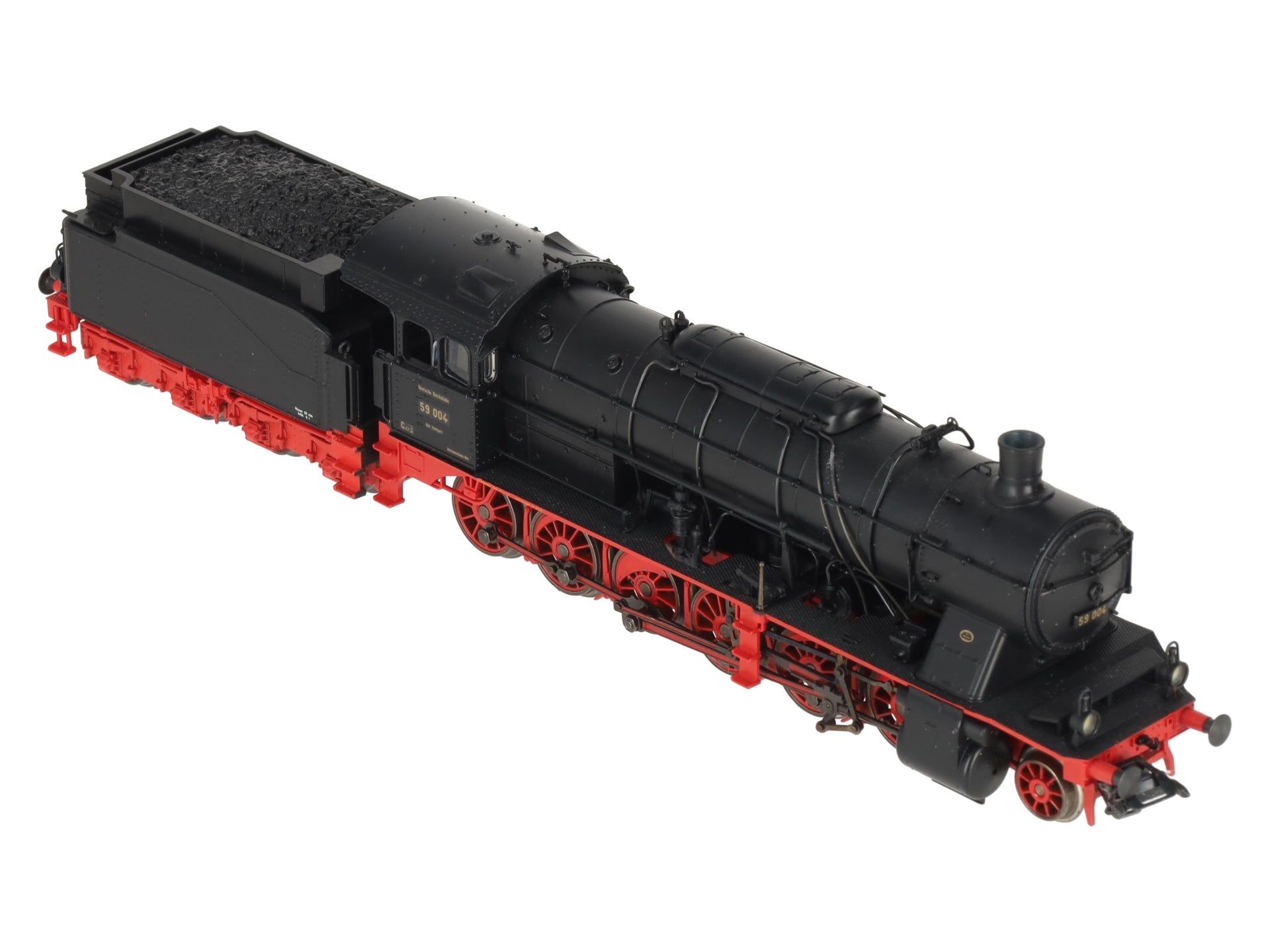 Marklin 37054 HO DRG Digital BR 59 Steam Locomotive3 &Tender w/Display Case EX/Box