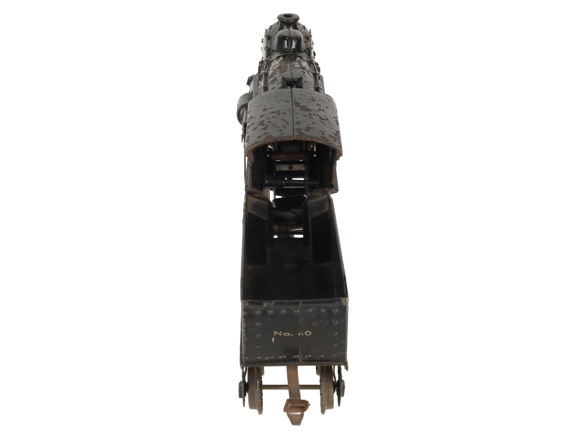 Ives 1129 One Gauge Vintage 2-4-0 Steam Locomotive w/ Tender #40 VG