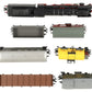 Marklin 2995 HO Scale Delta Steam Locomotive Set #41001 EX/Box