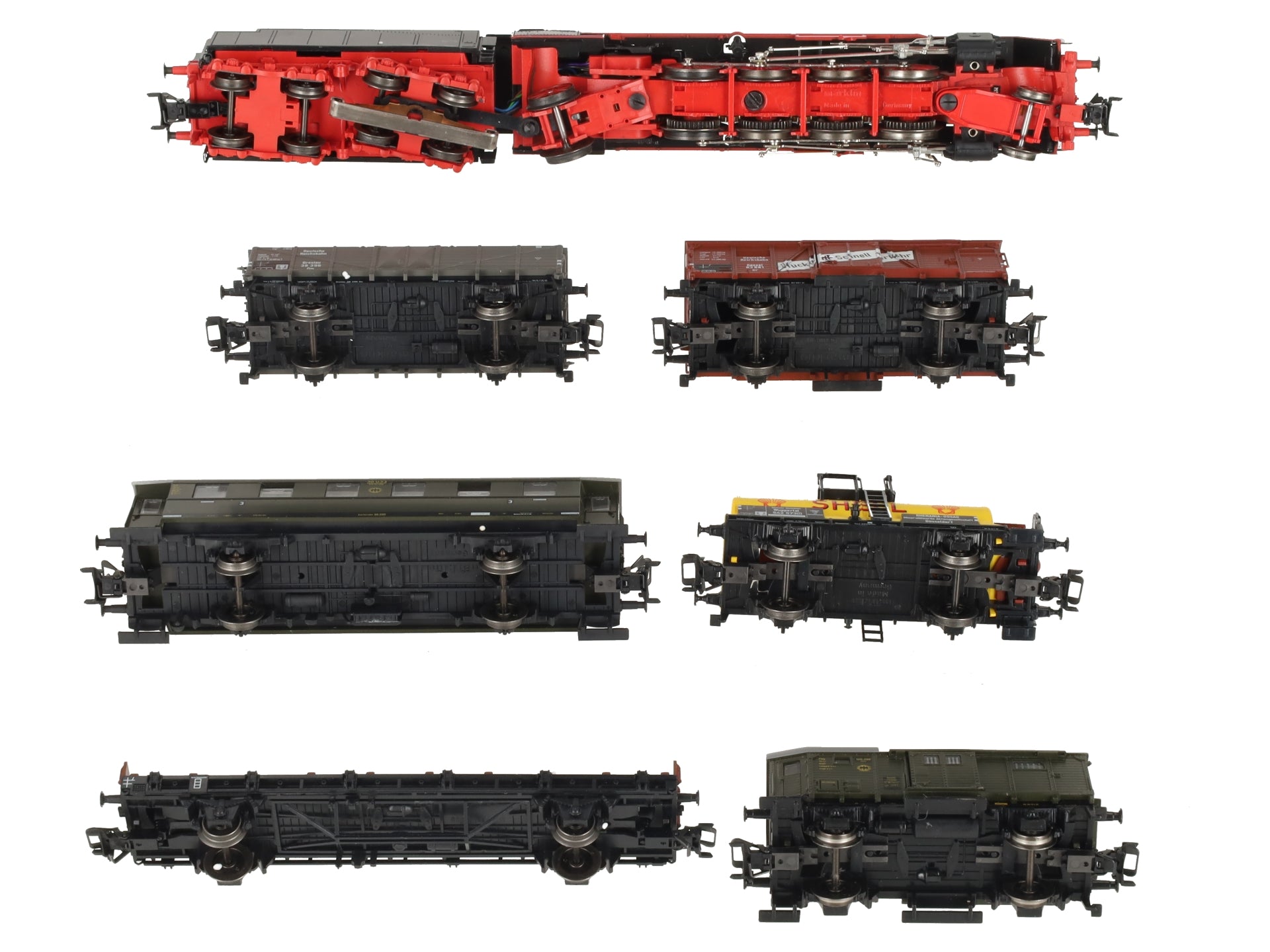 Marklin 2995 HO Scale Delta Steam Locomotive Set #41001 EX/Box