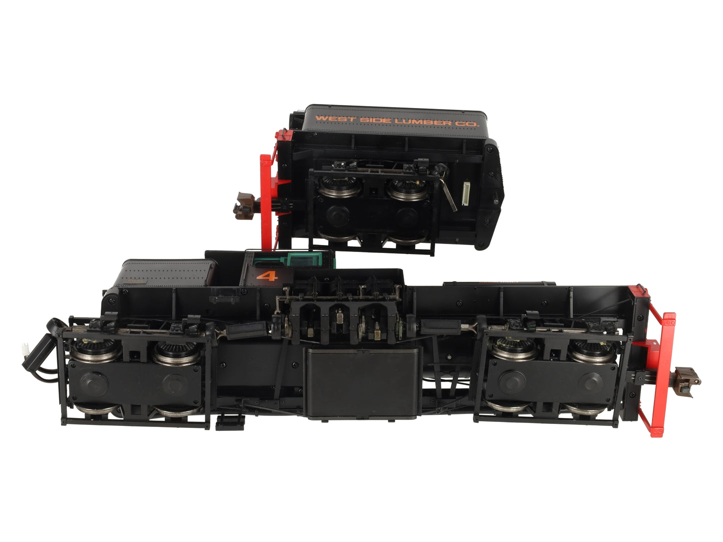 Bachmann 82698 West Side Lumber Co. 55 Ton Shay Locomotive VG/Box