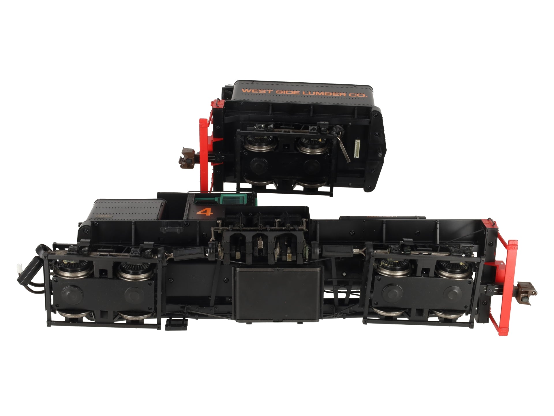 Bachmann 82698 West Side Lumber Co. 55 Ton Shay Locomotive VG/Box