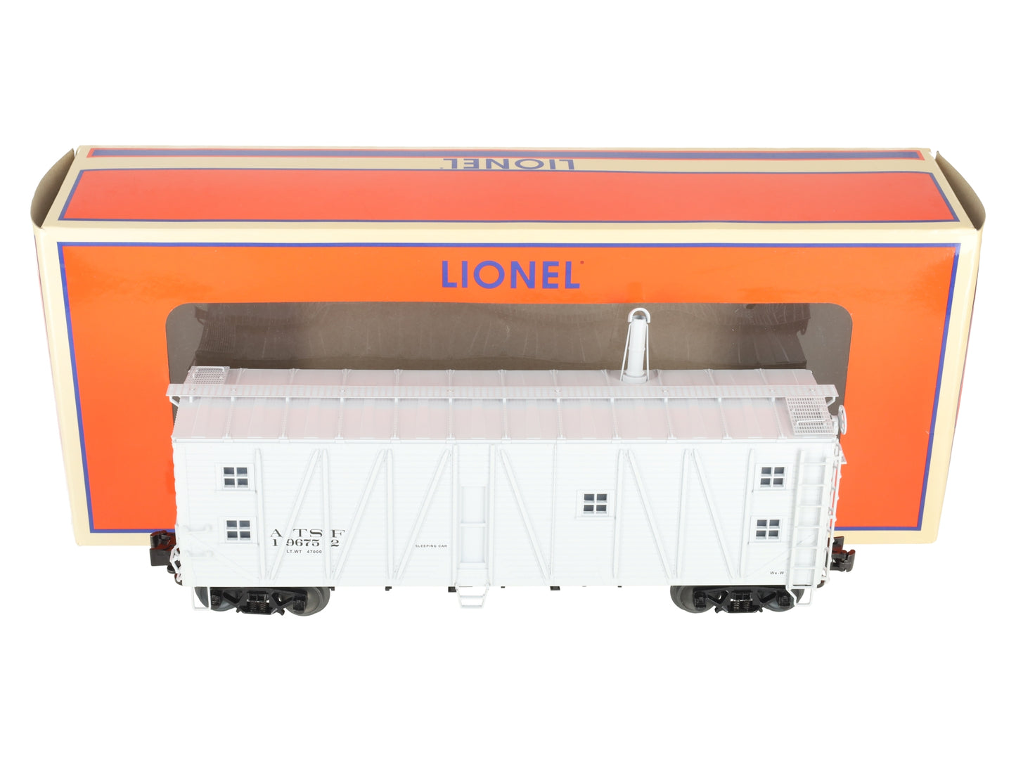 Lionel 1926141 O Scale Santa Fe Bunk Car #196752 NIB