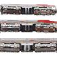 American Flyer 470/471/473 VIntage S Santa Fe ABA Diesel Locomotive Set VG