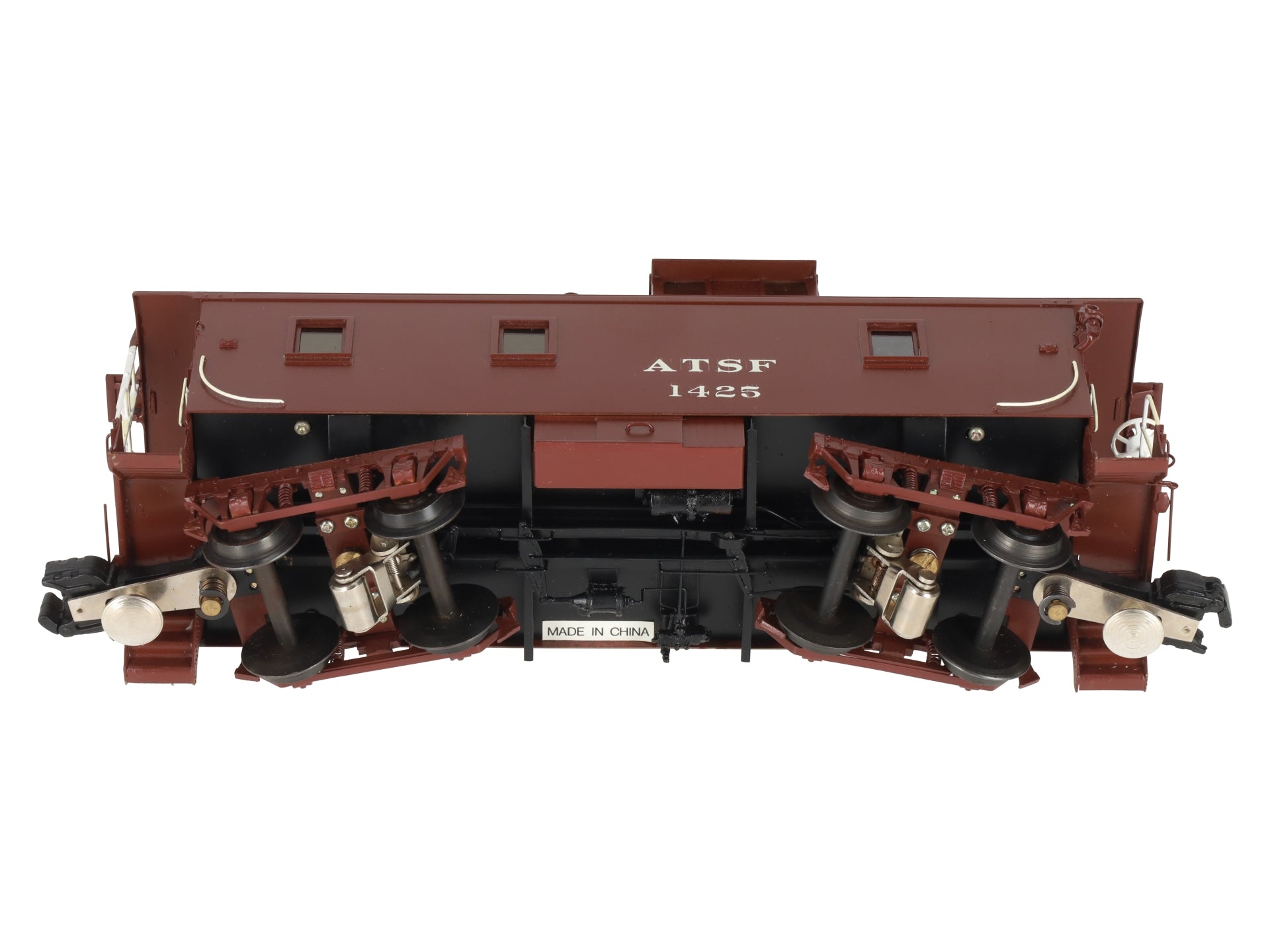 Sunset Models O Scale BRASS Union Pacific CA-1 Wood Caboose (3-Rail) EX/Box