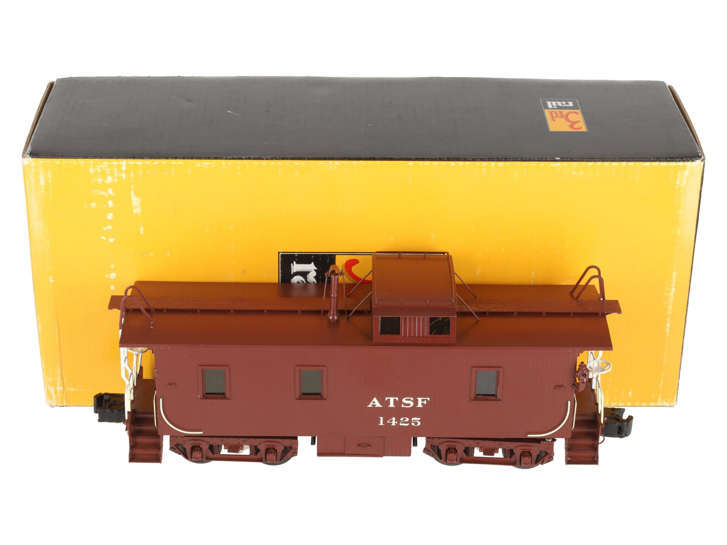 Sunset Models O Scale BRASS Union Pacific CA-1 Wood Caboose (3-Rail) EX/Box
