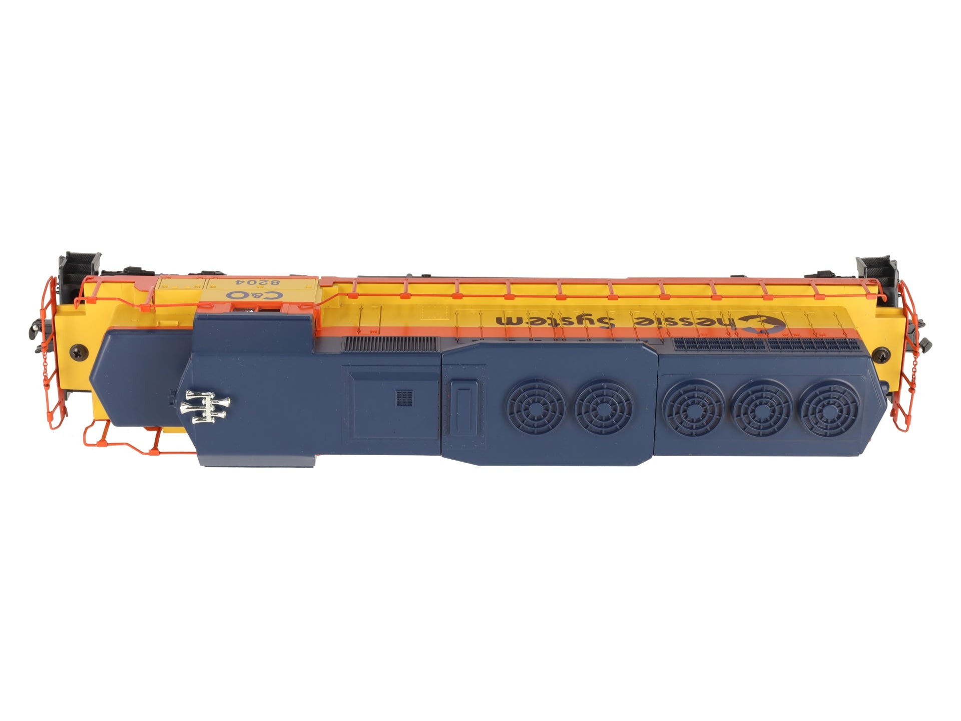 Lionel 6-18204 O Gauge Chessie System SD40 Non-Powered Diesel Locomotive #8204 VG/Box