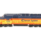 Lionel 6-18204 O Gauge Chessie System SD40 Non-Powered Diesel Locomotive #8204 VG/Box