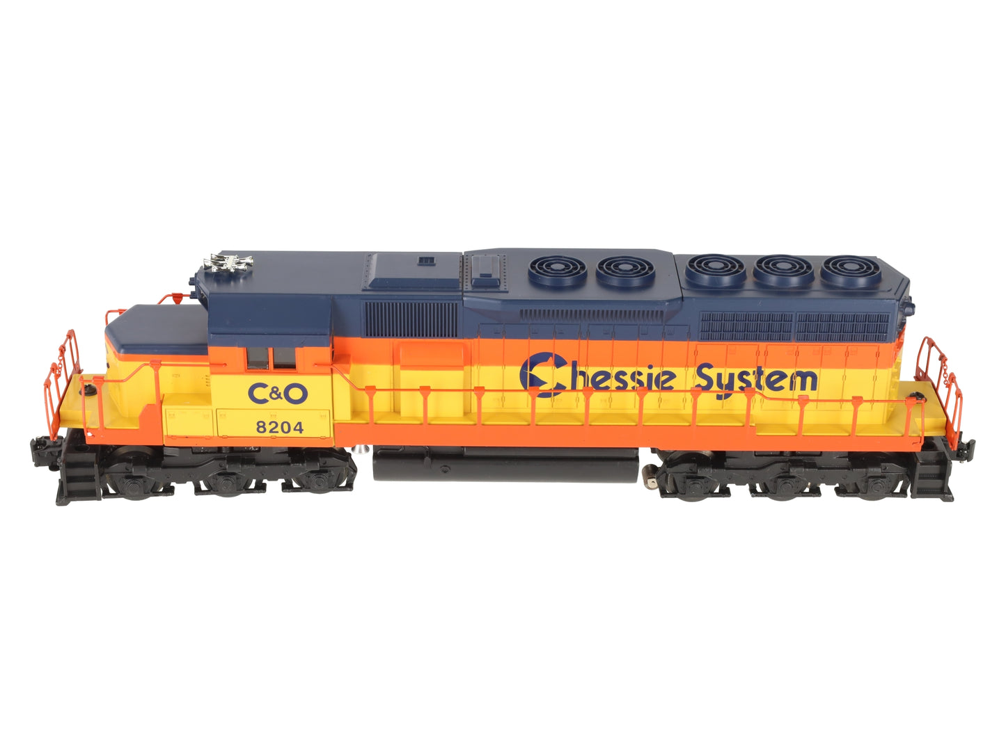 Lionel 6-18204 O Gauge Chessie System SD40 Non-Powered Diesel Locomotive #8204 VG/Box