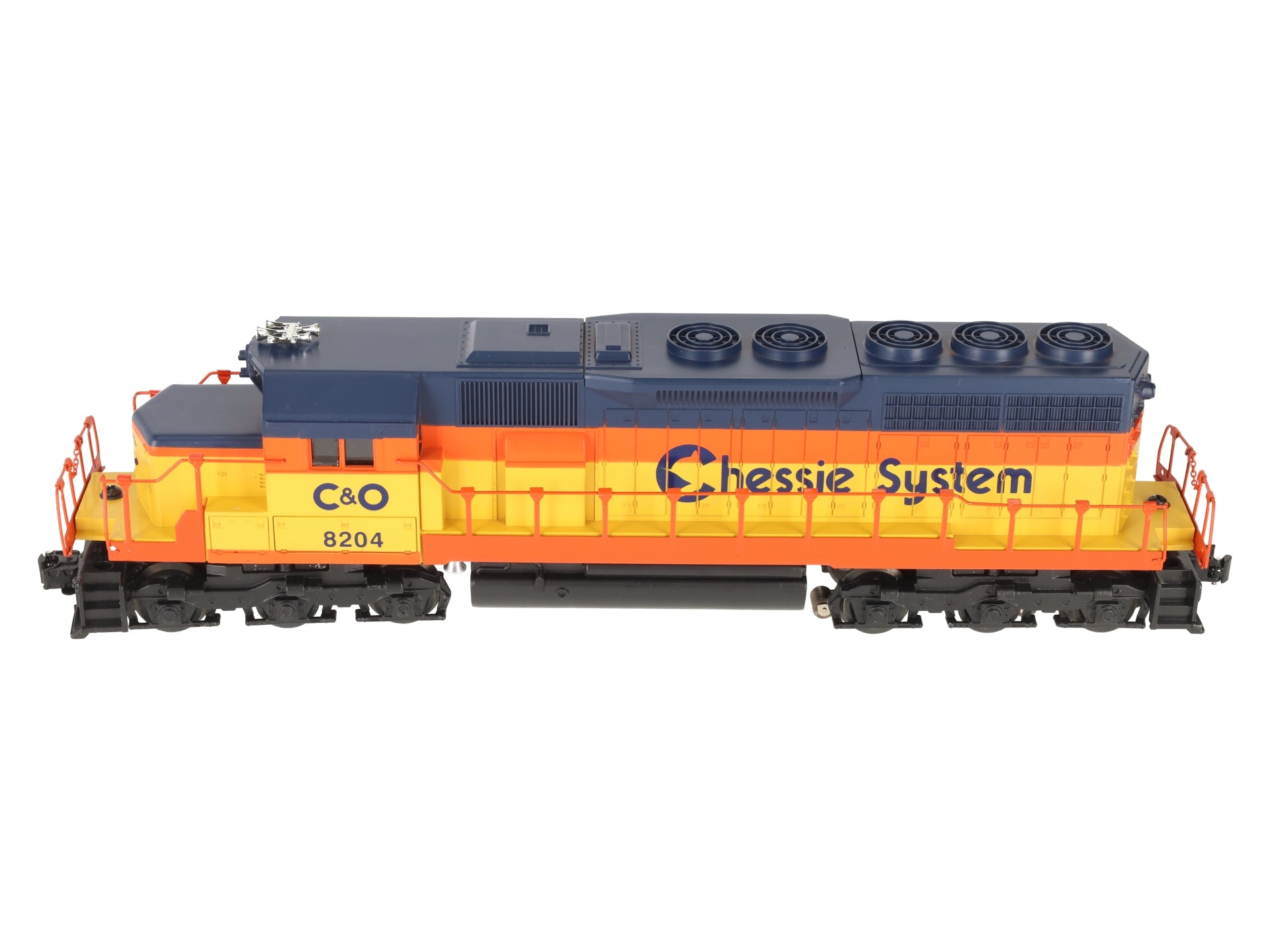 Lionel 6-18204 O Gauge Chessie System SD40 Non-Powered Diesel Locomotive #8204 VG/Box
