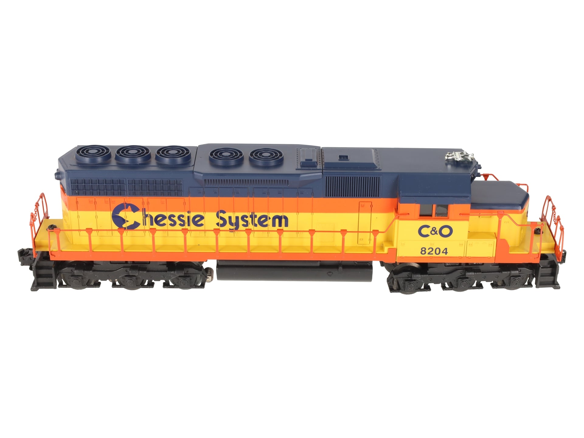 Lionel 6-18204 O Gauge Chessie System SD40 Non-Powered Diesel Locomotive #8204 VG/Box