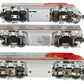 Lionel 6-11711 O Santa Fe F-3 ABA Diesel Locomotive Set #8100/8101/8102 with RS VG/Box