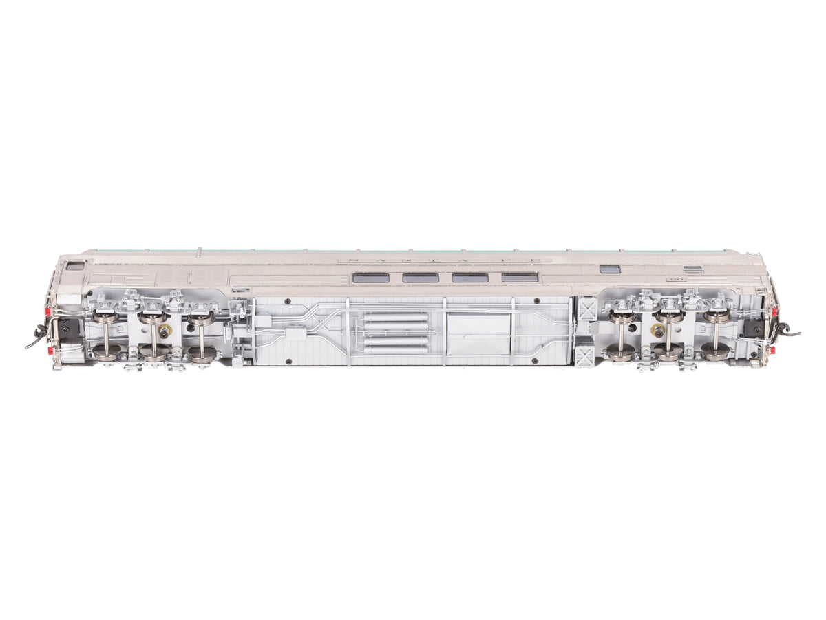 Overland AF-1108 HO Scale BRASS Santa Fe Full Dome Lounge Car #60 EX/Box