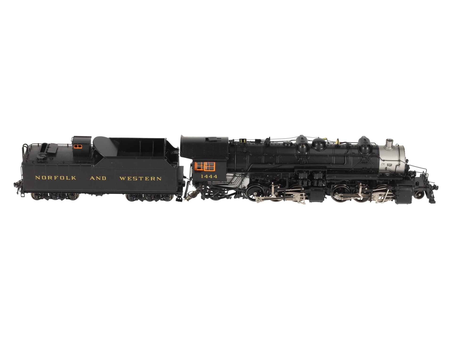 Precision 16100-1 HO BRASS N&W 2-6-6-2 Z1b Steam Loco & Tender  #1444 LN/Box