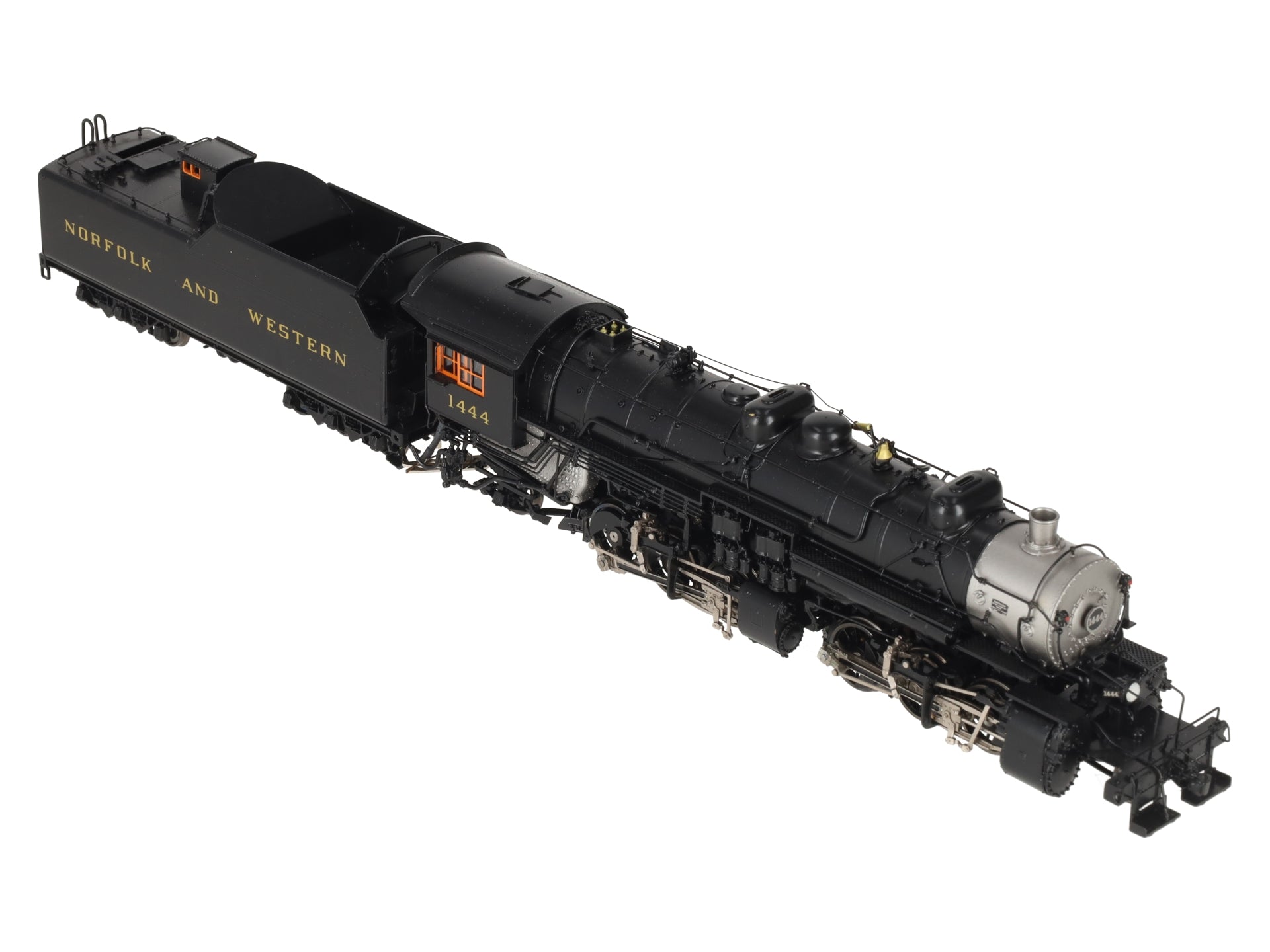 Precision 16100-1 HO BRASS N&W 2-6-6-2 Z1b Steam Loco & Tender  #1444 LN/Box