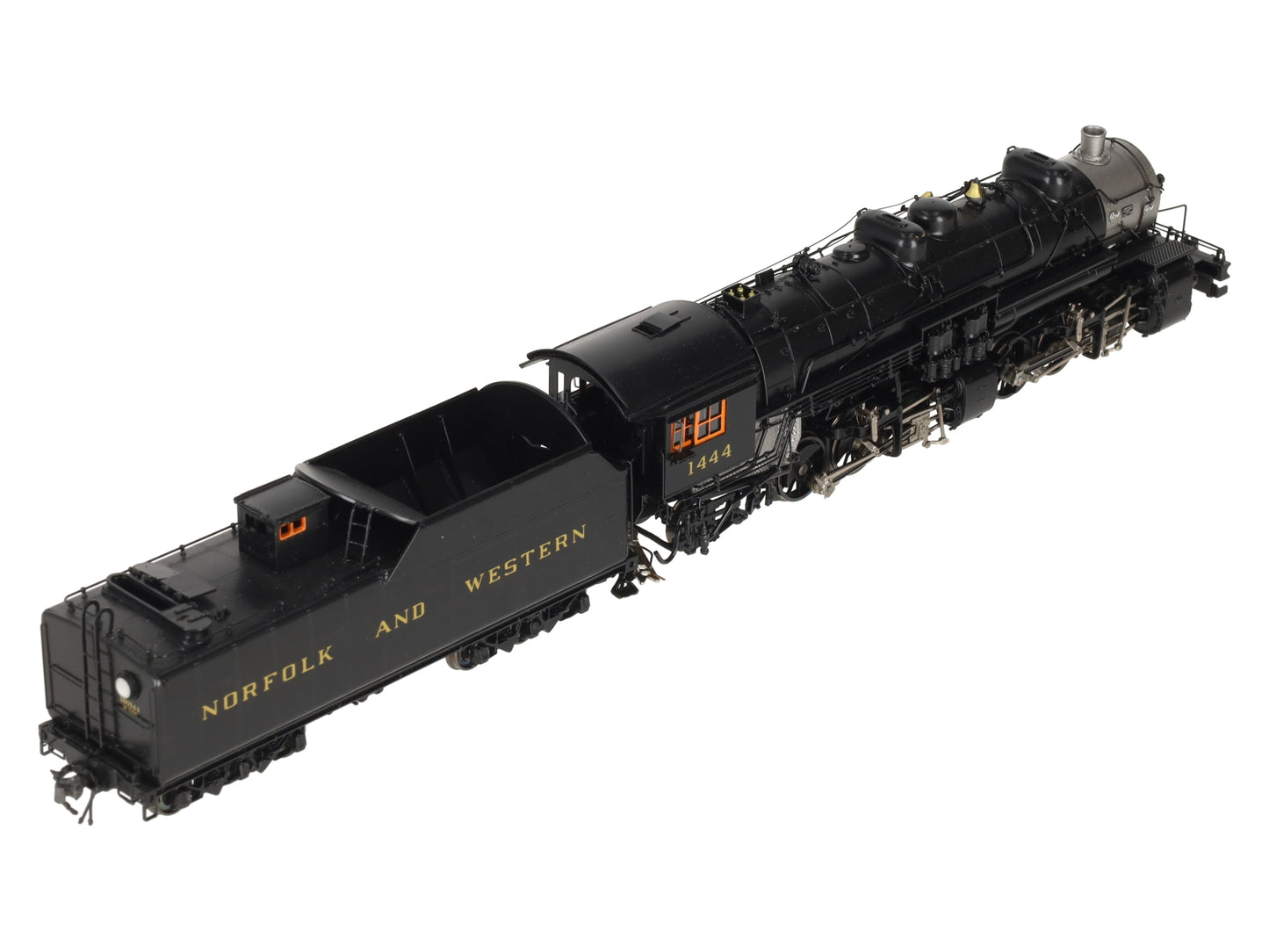 Precision 16100-1 HO BRASS N&W 2-6-6-2 Z1b Steam Loco & Tender  #1444 LN/Box