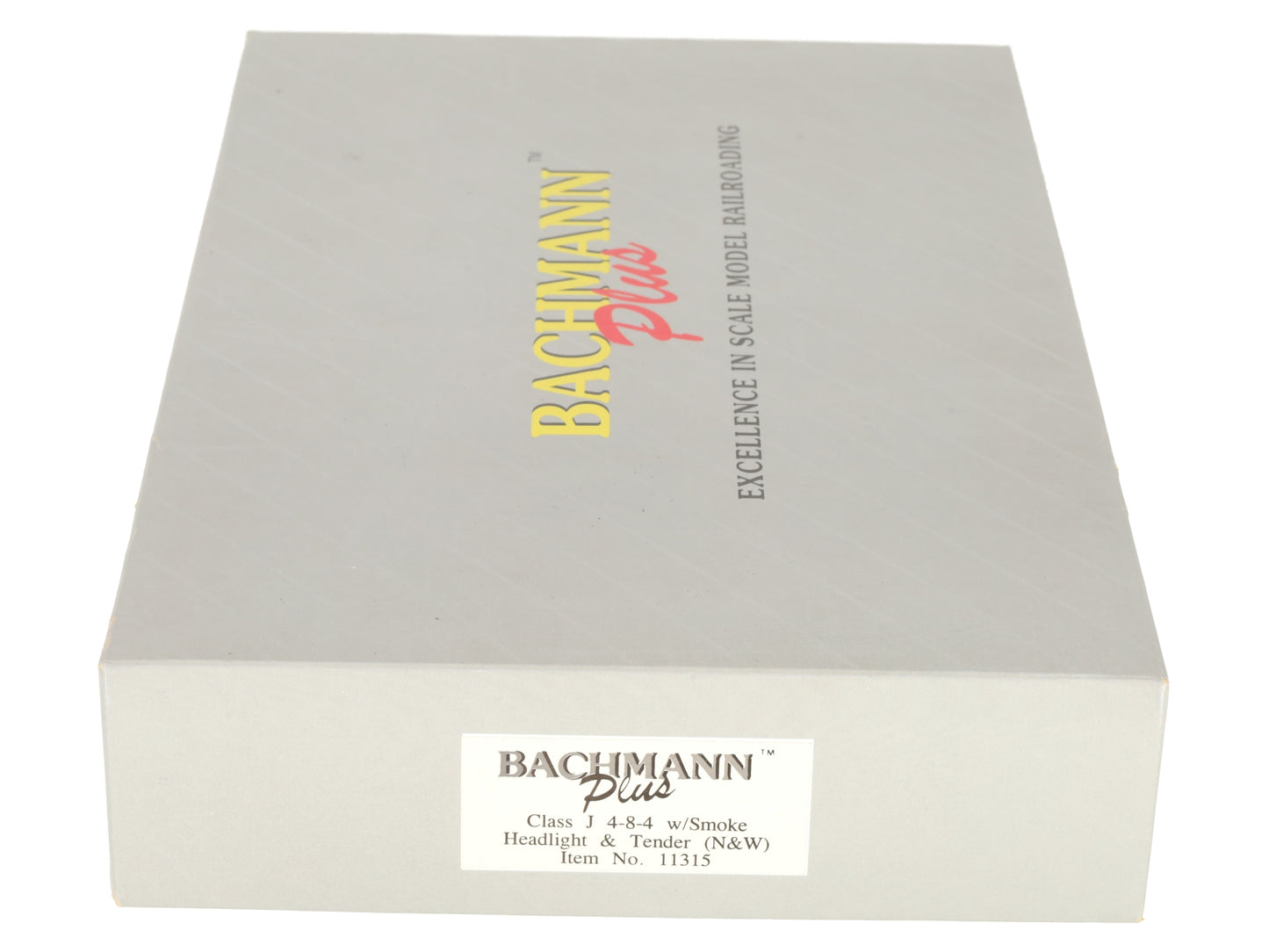 Bachmann 11315 HO Custom N & W Class J 4-8-4 Steam Locomotive & Tender #608/Box