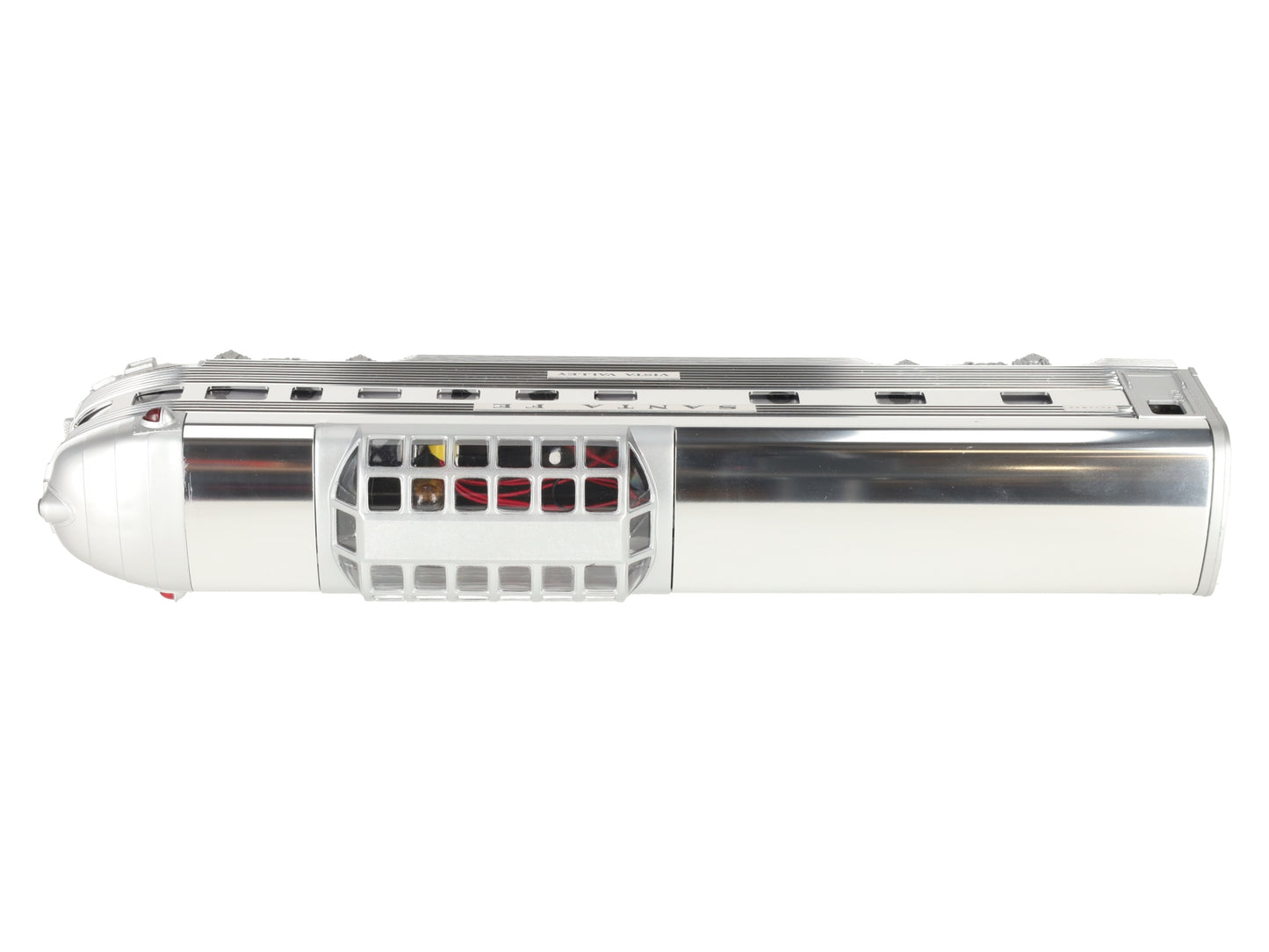 Lionel 6-19113 O Gauge Santa Fe "Vista Valley" Aluminum Vista Observation Car EX/Box