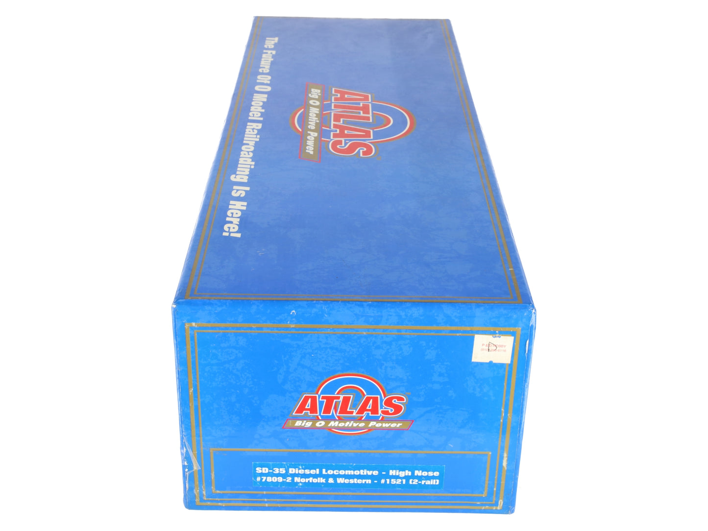 Atlas 7809-2 O Norfolk and Western SD-35 High Nose Diesel Loco #1521 (2-Rail) LN/Box