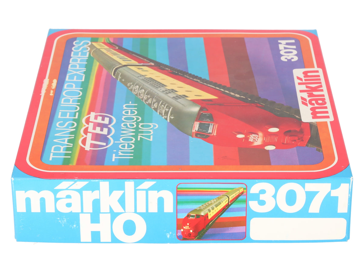 Marklin 3071 HO Trans Europe Express Set EX/Box