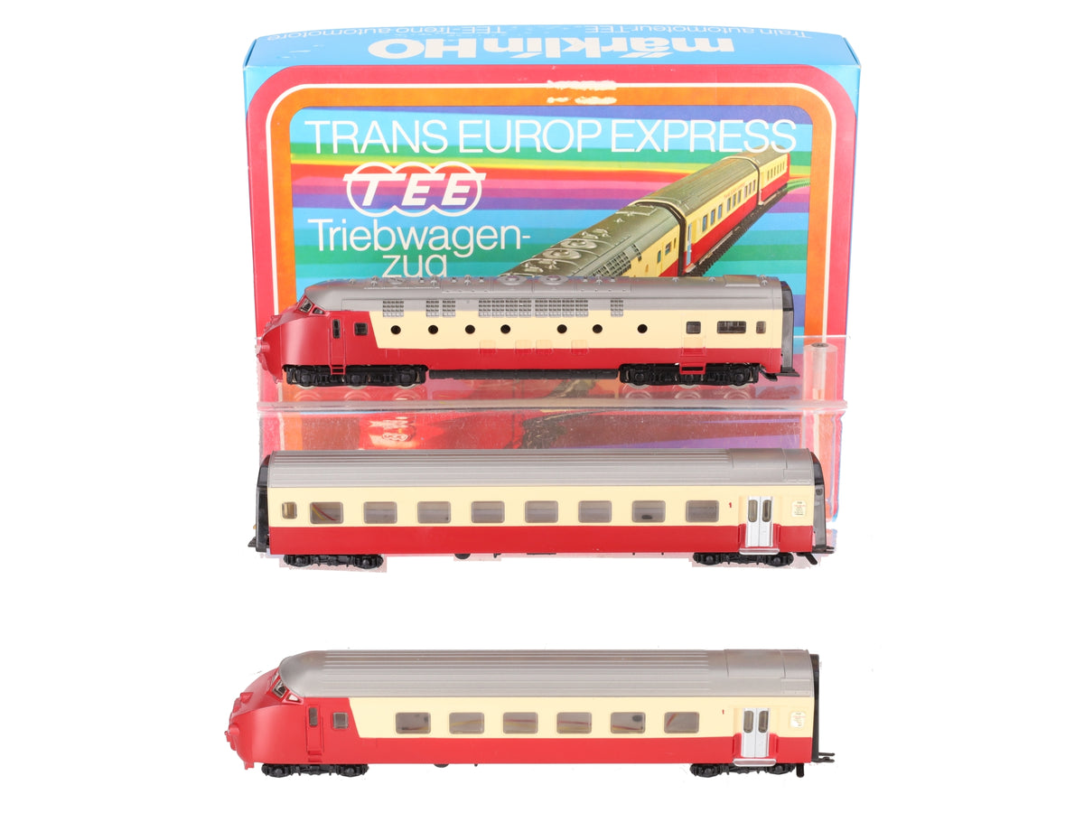 Marklin 3071 HO Trans Europe Express Set EX/Box