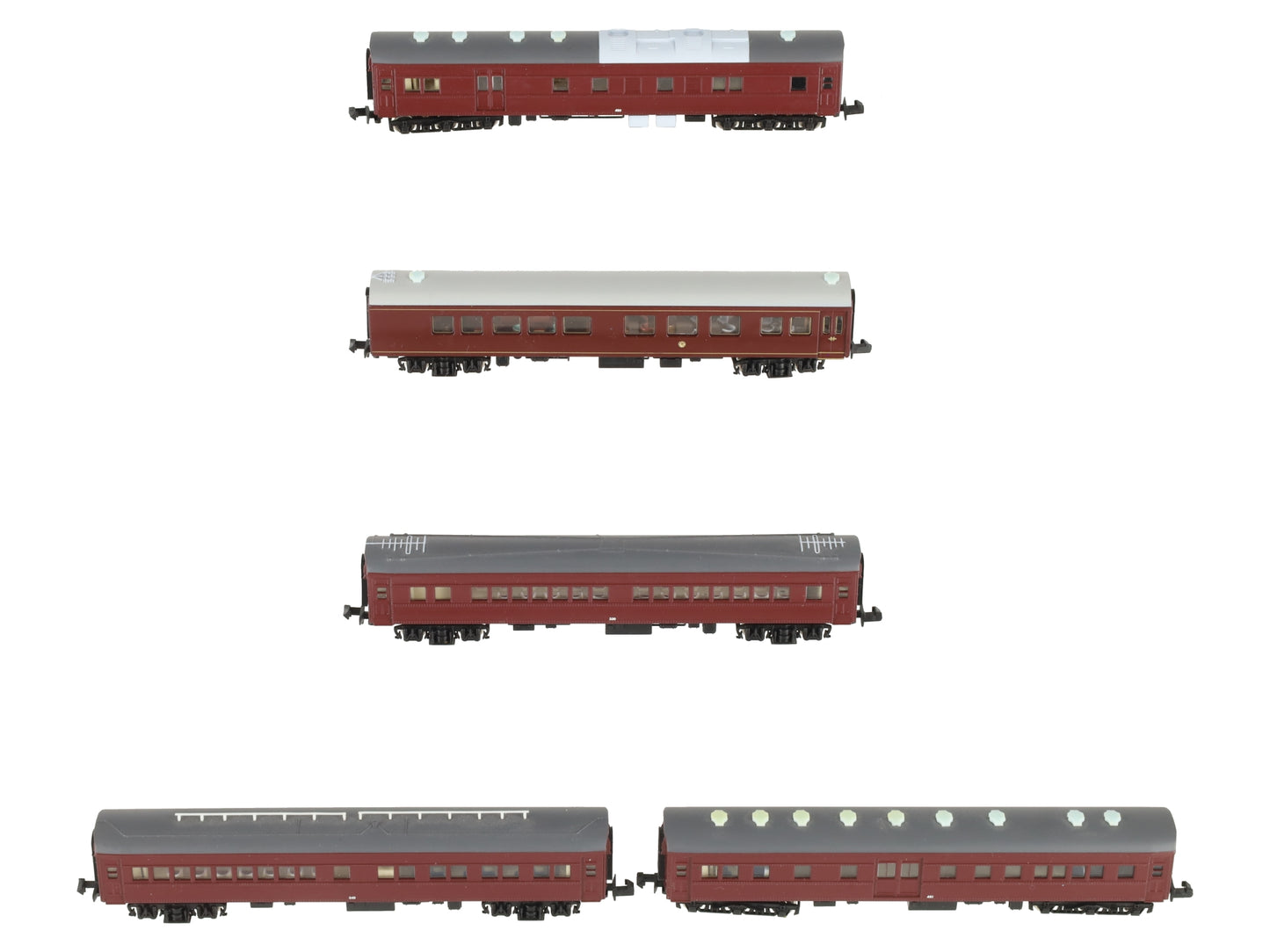 MicroAce A-4710 N Scale Passenger Car Set LN/Box
